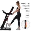 FYC Foldable Electric Treadmill- 330 LBS Weight Capacity - Running/Jogging/Walking with Incline/Bluetooth, 3.5HP 16KM/H Max Speed - Easy Assemble