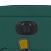 Electric Massage Recliner Chair Dark Green Fabric