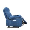 Liyasi Electric Power Lift Recliner Chair with Airbag Massage and Heating, 3 Positions, 2 Side Pockets, USB Charge Ports, High-end Quality Cloth