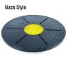 Yoga Balance Board Disc Stability Round Plates Exercise Trainer
