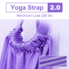 Adjustable Aerial Yoga Strap; Elastic Stretch Door Hanging Yoga Belts Hammock Swing Fitness Handstand Rope Training Device