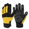 Climbing/Tactical - Full Finger - Combat - Riding - Touch Screen Gloves -- Outdoor Roping Work Rocks Parkour Carabiners Rigging Grip (1 Pair)