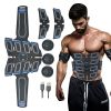 EMS Fitness Apparatus Set; Smart Fitness Stickers For Abdominal Muscle And Upper Arm Muscle Exercise; Abdominal Workout