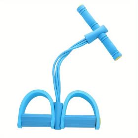 Stretcher; Slip-on Pull Rope Puller; Suitable For Open Shoulder And Pull Back; Multi-functional Home Fitness (Color: Blue)