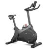 Spin Bike - Smooth Belt Drive - Adjustable with LCD monitor (track time, calories, distances, speed, and heart rate)