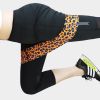 Leopard Resistance Band Unisex Booty Band Hip Circle Loop Workout Exercise for Legs Thigh Glutes Butt Squat Bands Non-Slip - Medium or Large