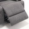 Electric Power Lift Recliner Chair, 8-point vibration Massage-lumber heat, 21"seat width, large size-Remote Control, Side Pockets-Cup Holders