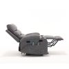 Electric Power Lift Recliner Chair, 8-point vibration Massage-lumber heat, 21"seat width, large size-Remote Control, Side Pockets-Cup Holders