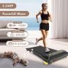 Treadmill Under Desk Portable Walking Pad Foldable with 265LBS Capacity-Walking Jogging Running Machine-LED Display