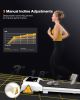 FYC Under Desk Treadmill-Walking-Jogging Pad with Incline - Remote Control-LED Display - 265LBS weight limit - Installation Free