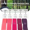 5pcs/set Different Stretch Band - Resistance Tape For Exercise Workout Fitness