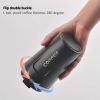 12 oz Stainless Steel Vacuum Insulated Tumbler - Coffee Travel Mug Spill Proof with Lid - Thermos Cup for Keeping Hot/Ice Coffee, Tea and Beer, etc