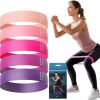 5pcs/set Different Stretch Band - Resistance Tape For Exercise Workout Fitness