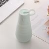500ml Large Capacity Silicone Folding Water Bottle - High Temperature Resistance -- Outdoor Sports Bottle/Travel/Portable Cup