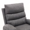Electric Power Lift Recliner Chair, 8-point vibration Massage-lumber heat, 21"seat width, large size-Remote Control, Side Pockets-Cup Holders