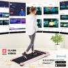 Treadmill - Under Desk Walking Pad - Mini Portable Treadmill with APP Remote Control and 16 Inch Running Area. 198-pound Limit