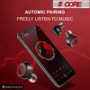 5 CORE Wireless Earbuds, Bluetooth 5.0 Noise Canceling Headphones w/Charging Case- 132Hrs Play Time, Built-in Microphone IPX8 Waterproof for Sports