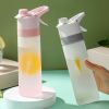 Misting Water Bottle for Sports and Outdoor Activities - BPA-Free Food Grade Plastic with Spray Mist - Portable and Convenient
