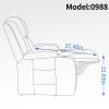 Infinite Position Okin Motor Up to 350 LBS Power Lift Recliner Chair, Heavy Duty Motion Mechanism with 8-Point Vibration Massage and Heating,etc