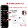Smartwatch - UNISEX - 1.83'' Full Touch Screen Bluetooth - 100+Sport Modes/Heart Rate Sleep Monitoring/Waterproof for Android & IPhones