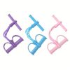 Pedal Resistance Band - Thickened Foot Pedal Pull Rope; Yoga Equipment For Abdomen Waist Arm Leg Stretching Slimming Training