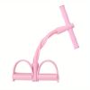 Pedal Resistance Band - Thickened Foot Pedal Pull Rope; Yoga Equipment For Abdomen Waist Arm Leg Stretching Slimming Training