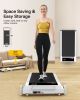 FYC Under Desk Treadmill-Walking-Jogging Pad with Incline - Remote Control-LED Display - 265LBS weight limit - Installation Free