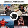 Breathable Fitness Gloves Gym Weightlifting Thin Non-Slip Half Finger Cycling Gloves Equipment Yoga Bodybuilding Training Sports