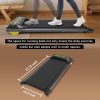 Treadmill Under Desk Portable Walking Pad Foldable with 265LBS Capacity-Walking Jogging Running Machine-LED Display