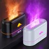 1pc Flame Air Diffuser, Humidifier, Portable Noiseless Aroma Diffuser For Home, Office Yoga Essential Oil Diffuser With Water Auto-Off Protection