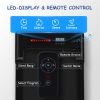 Walking/Jogging Pad Treadmill Under Desk - 265 lbs Capacity - Remote Control, Installation-Free - Bluetooth and LED Display.