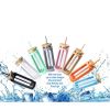 Glass Water Tumbler with Straw - Silicone Grip - Bamboo Lids - Reusable 20oz