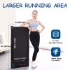 Walking/Jogging Pad Treadmill Under Desk - 265 lbs Capacity - Remote Control, Installation-Free - Bluetooth and LED Display.