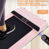 Treadmill - Under Desk Walking Pad - Mini Portable Treadmill with APP Remote Control and 16 Inch Running Area. 198-pound Limit