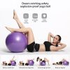 PVC Fitness Balls Yoga Ball; Thick Explosion-proof Exercise Balance Ball For Home Gym Pilates