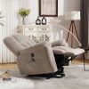 Power Lift Recliner Chair Recliners for Elderly with Heat and Massage Recliner Chair for Living Room with Infinite Position and Side Pocket,USB Charge