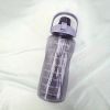 2L Motivational Sports Water Bottle with Straw - Portable Large Capacity Water Bottles