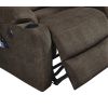 Liyasi Electric Power Lift Recliner Chair with Massage and Heat, 3 Positions, 2 Side Pockets and Cup Holders, USB Ports, High-end quality fabric