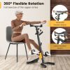 Foldable Exercise Pedal Exerciser for Seniors (Two People May Exercise at the Same Time- One May Use Hand Pulleys in Front While Other Can Pedal)